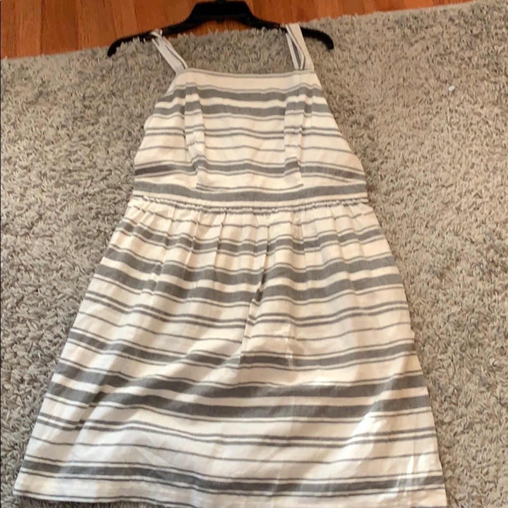 Striped tank top dress